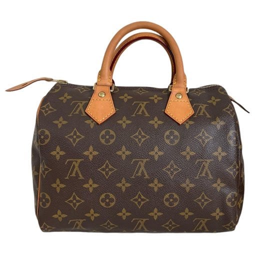 Speedy leather handbag