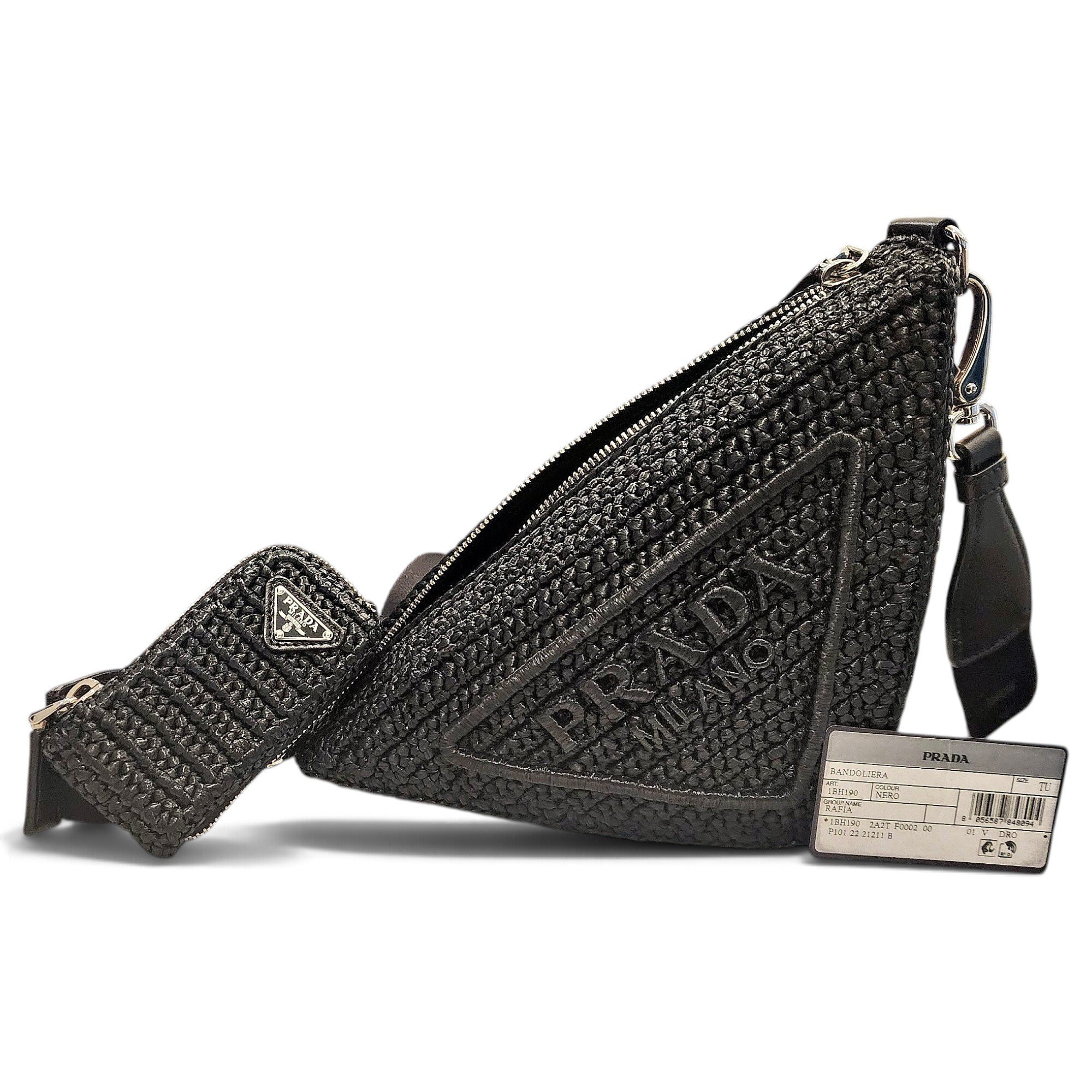 Triangle crossbody bag