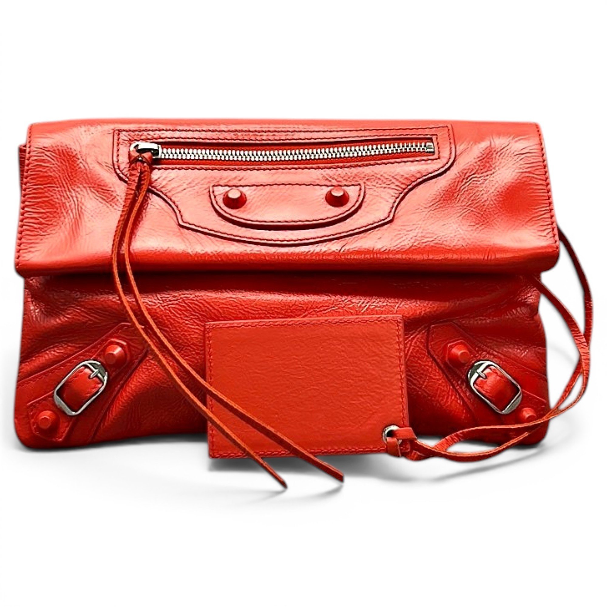 Everyday leather clutch bag
