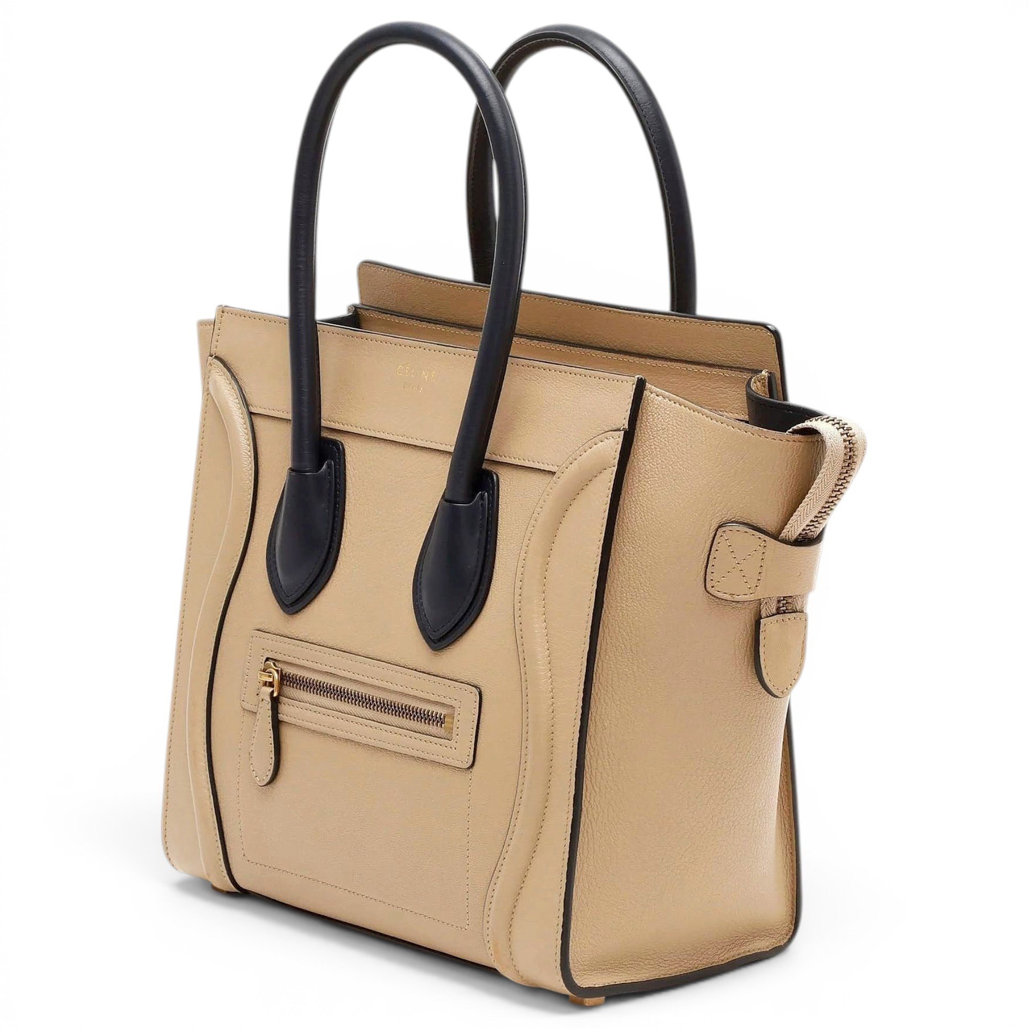 Nano Luggage leather tote
