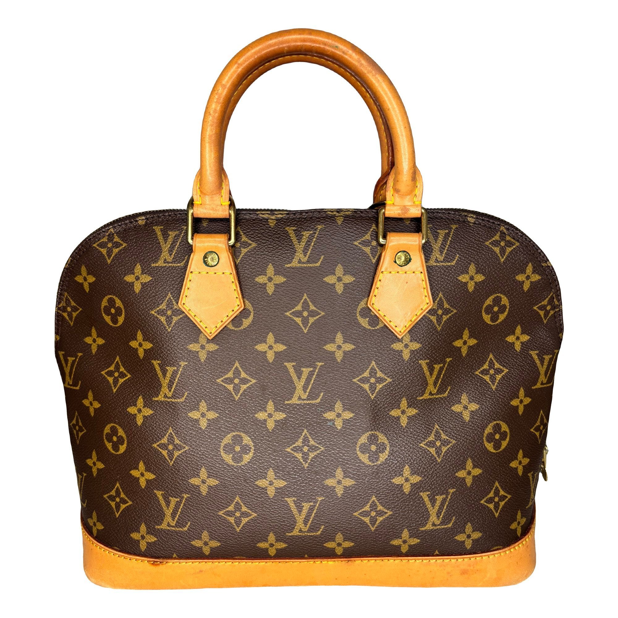 Alma leather handbag
