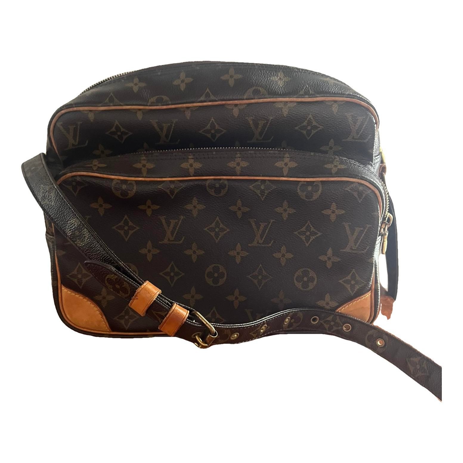 Nile leather crossbody bag