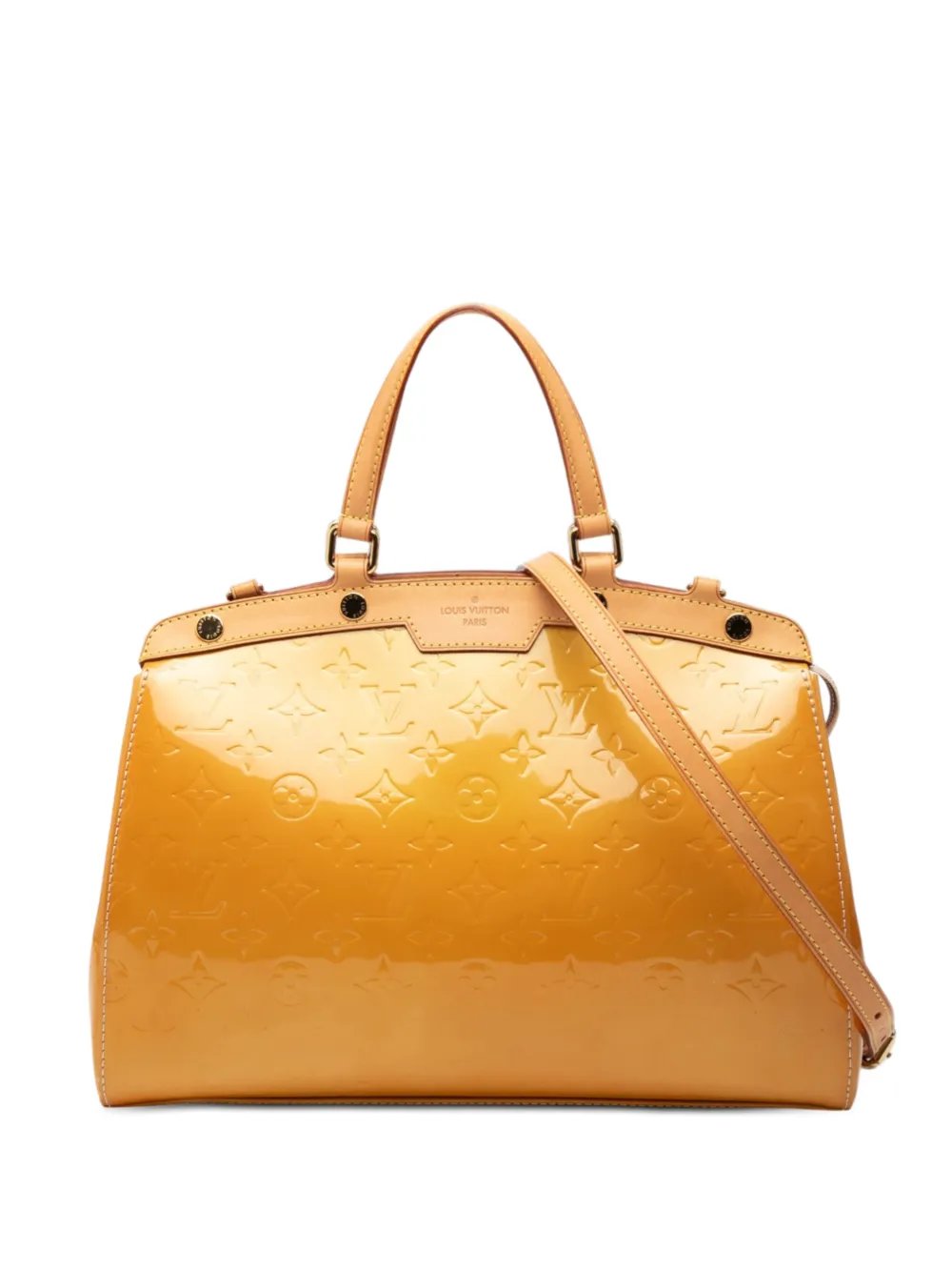 2010 Monogram Vernis Brea MM satchel