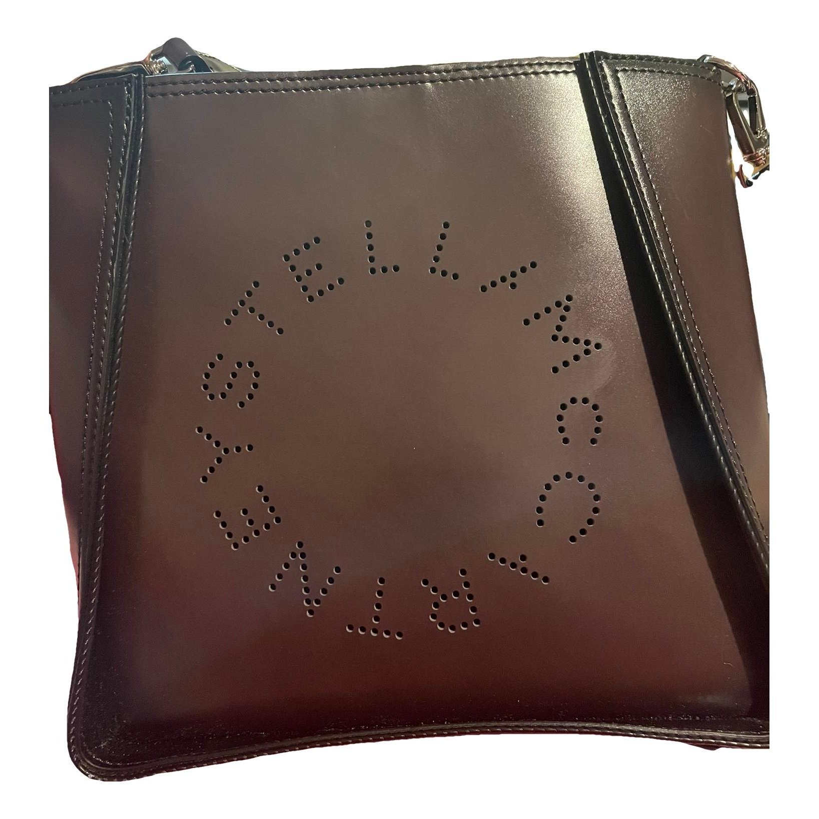Stella McCartney Logo vegan leather crossbody bag