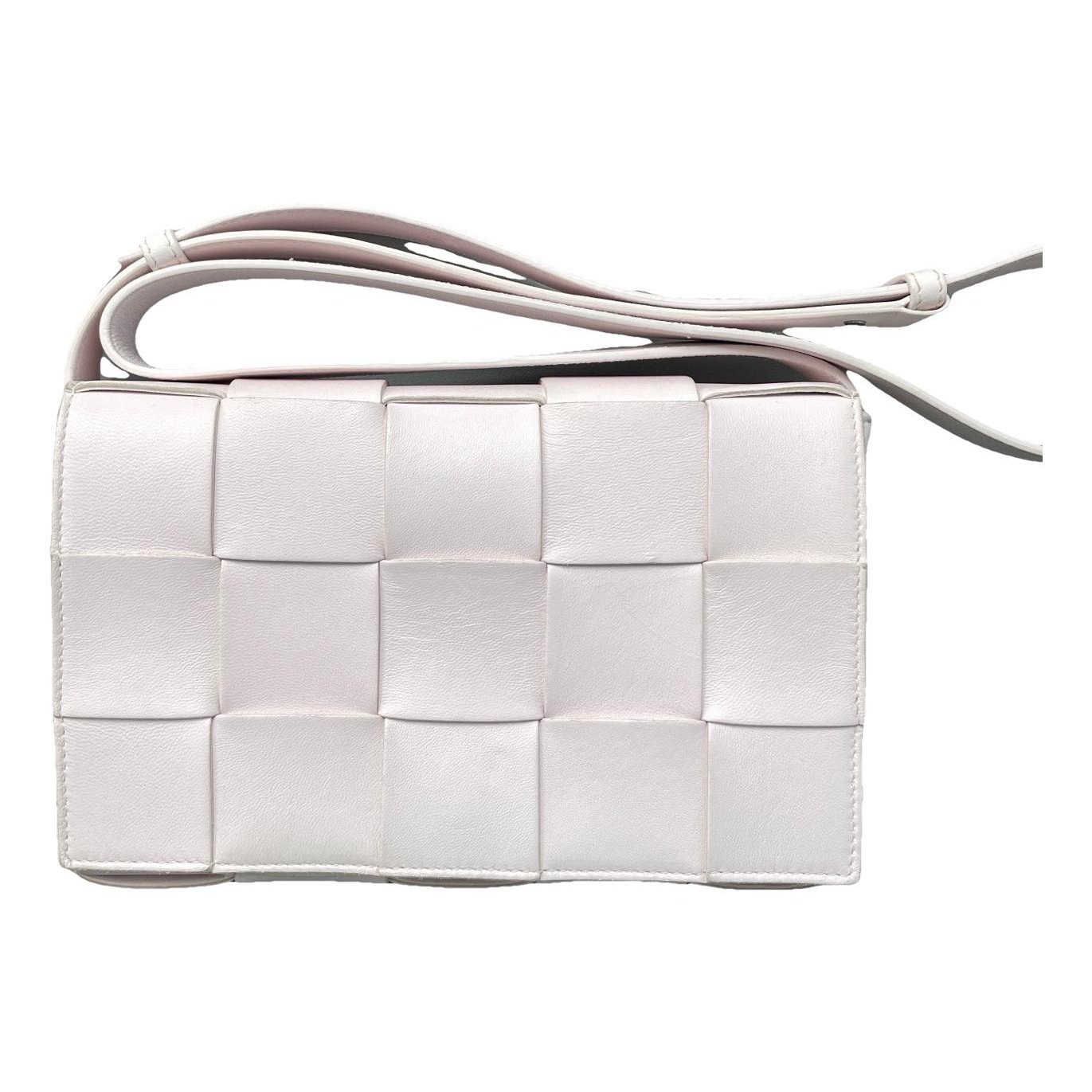 Cassette leather handbag