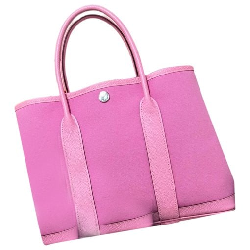 Garden Party leather handbag