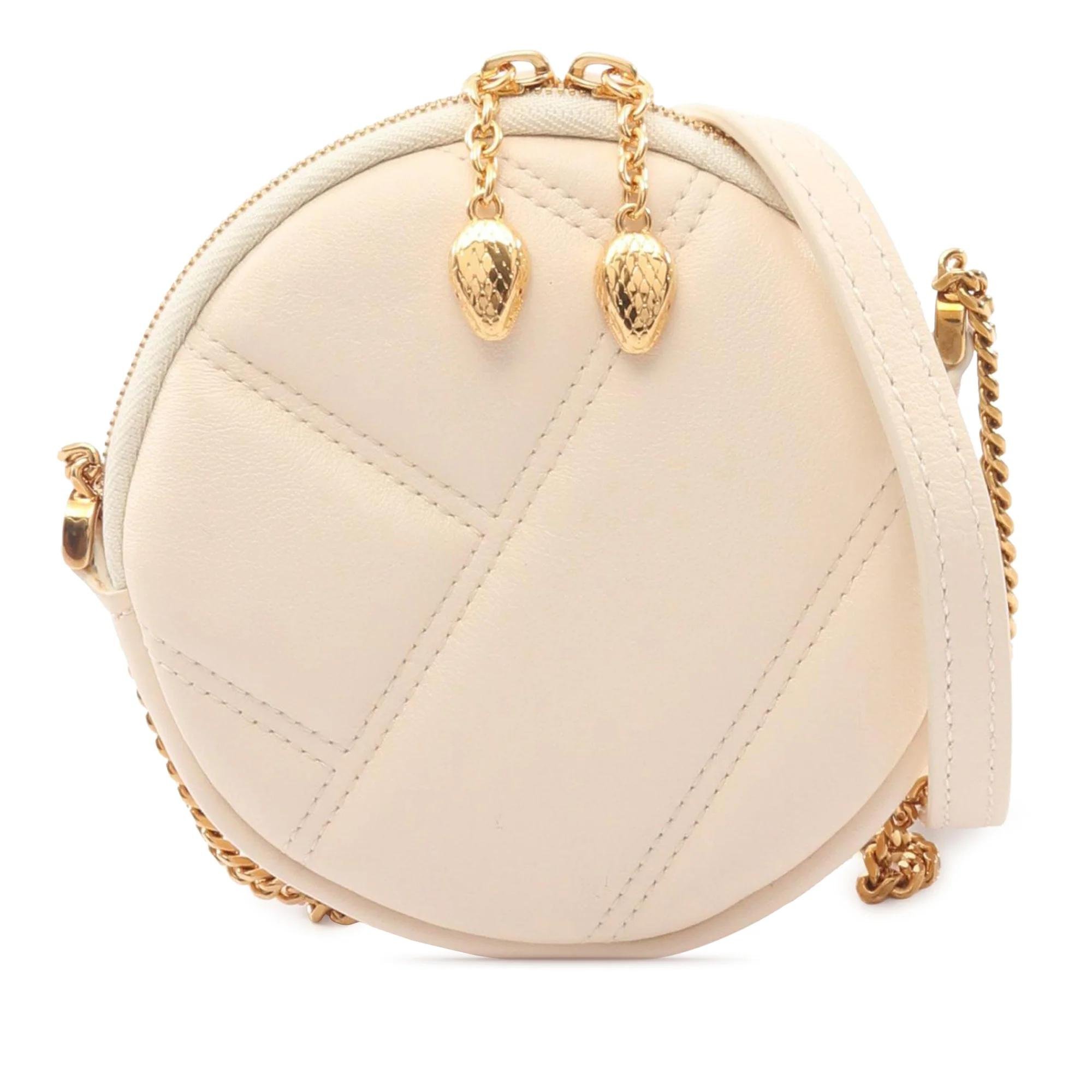 Serpenti pony-style calfskin handbag