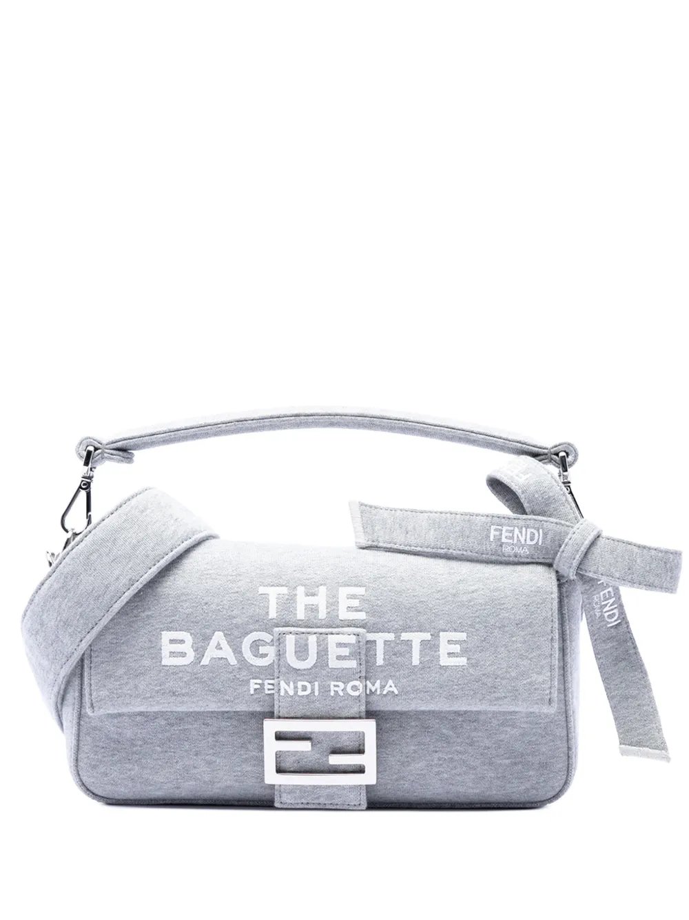 2010-2026 Marc Jacobs Medium Jersey Logo Baguette satchel