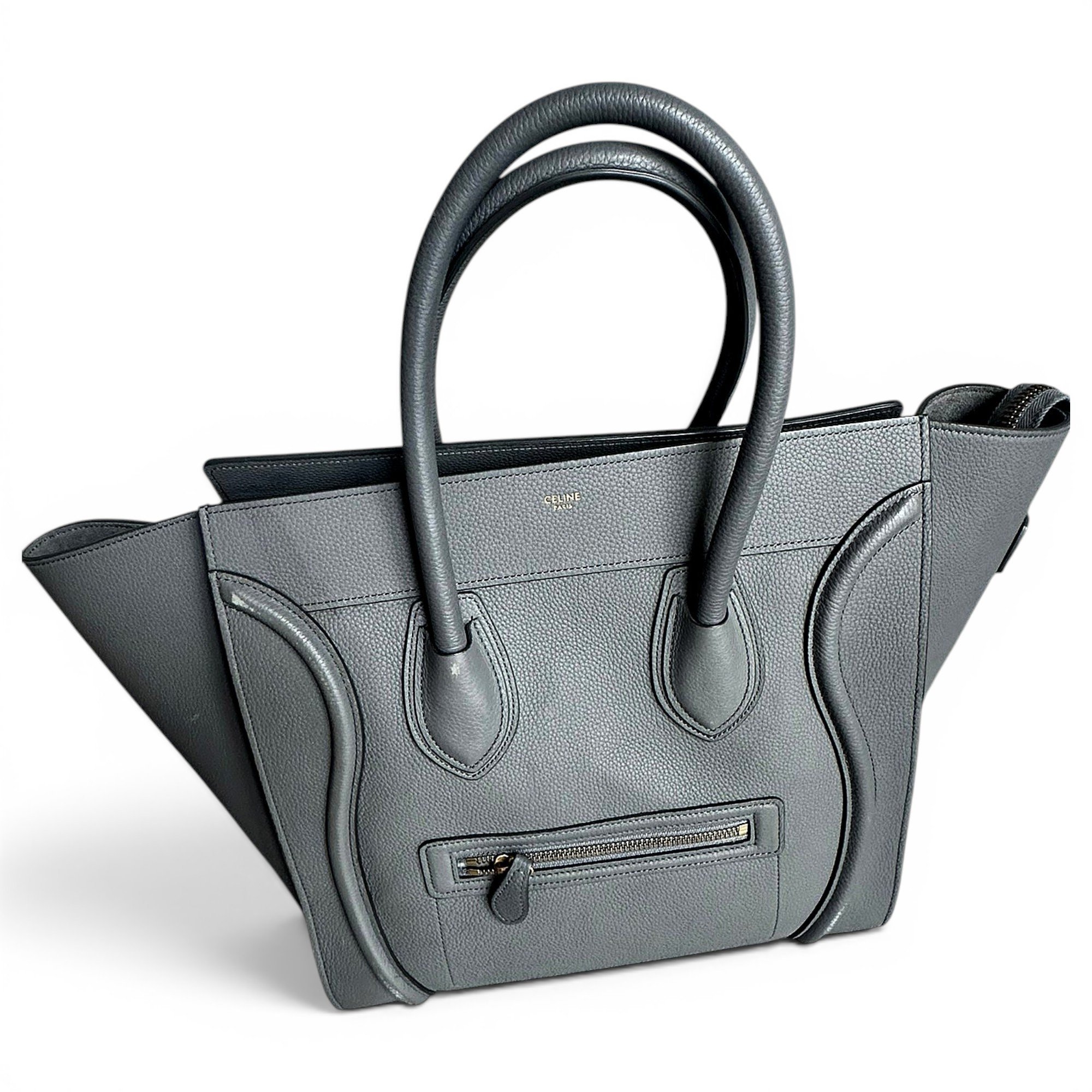 Luggage leather handbag