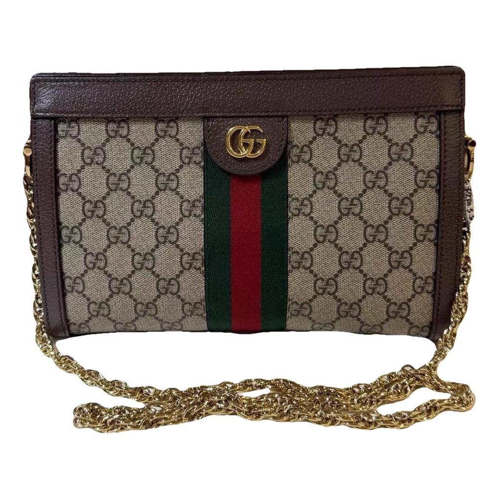 Ophidia Chain leather handbag