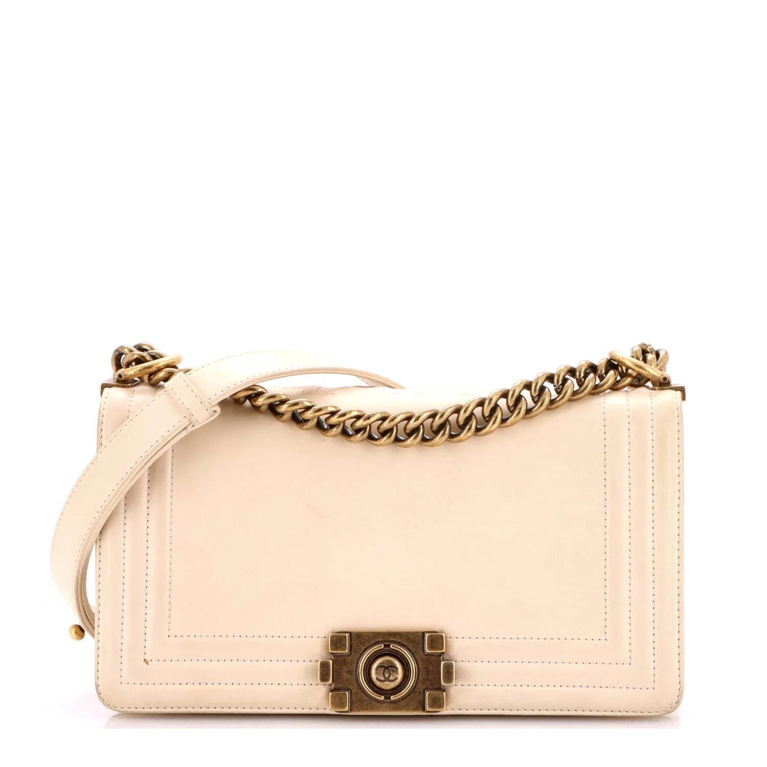 Boy leather crossbody bag