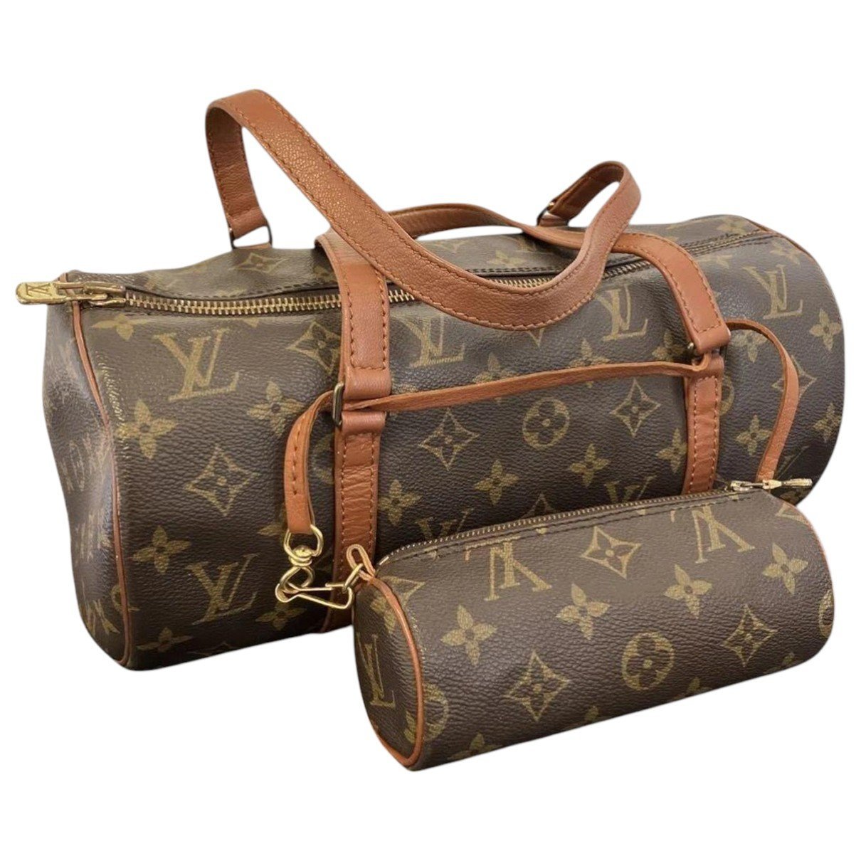Papillon leather handbag