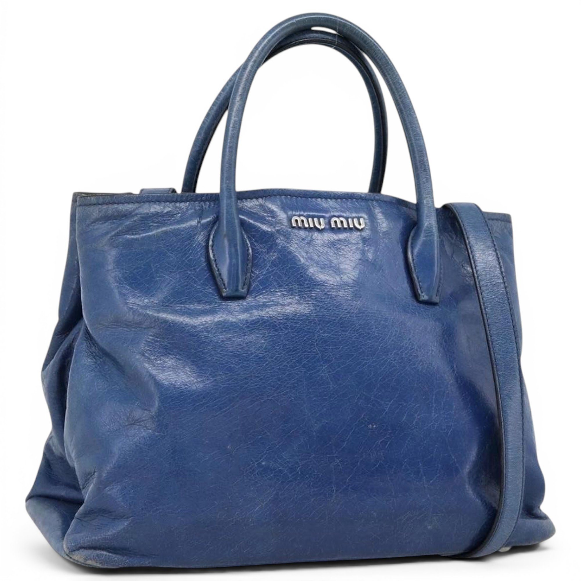 Leather handbag
