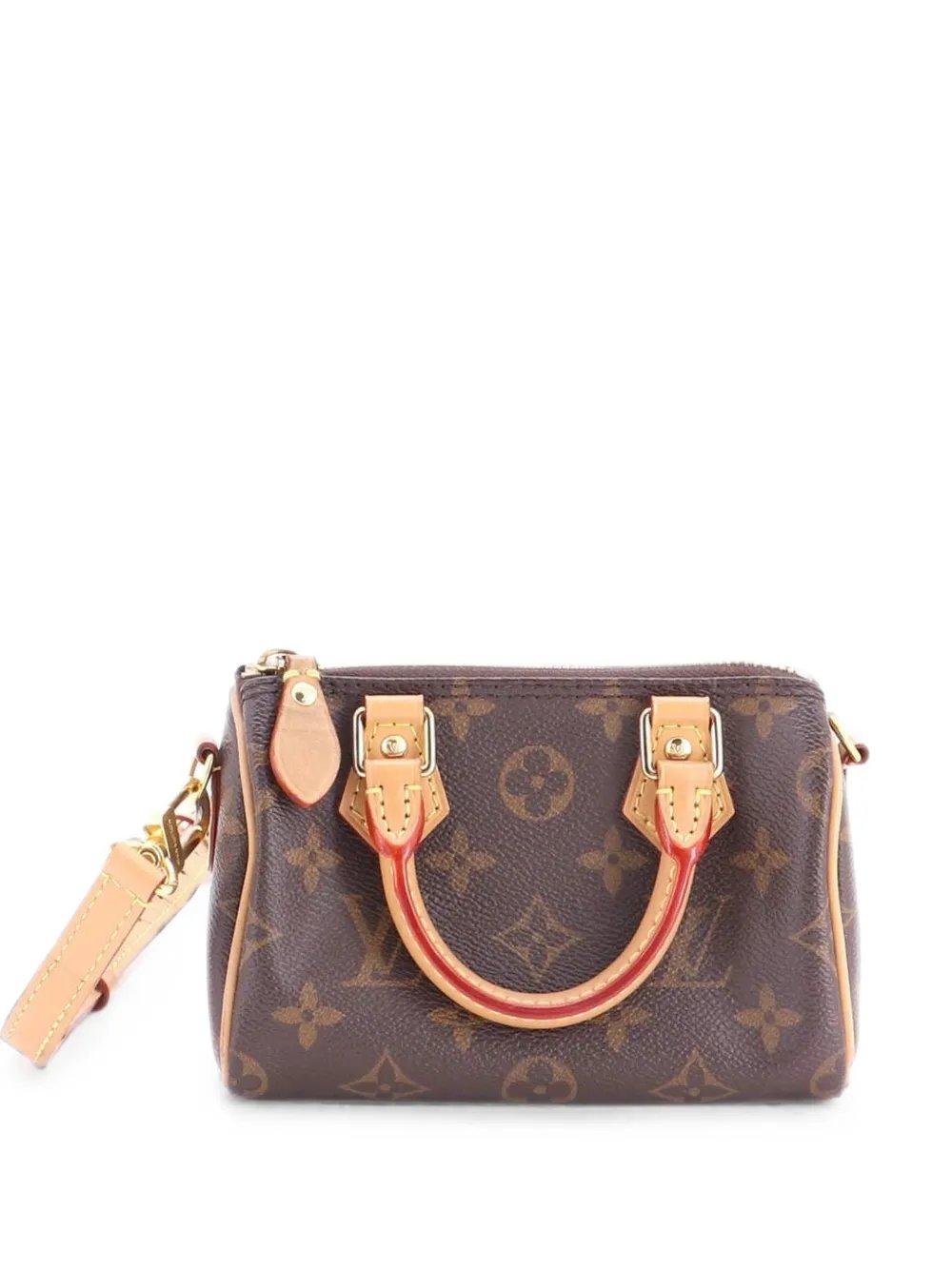 Louis Vuitton Speedy Bandouliere NM Bag Monogram Canvas Nano crossbody bag