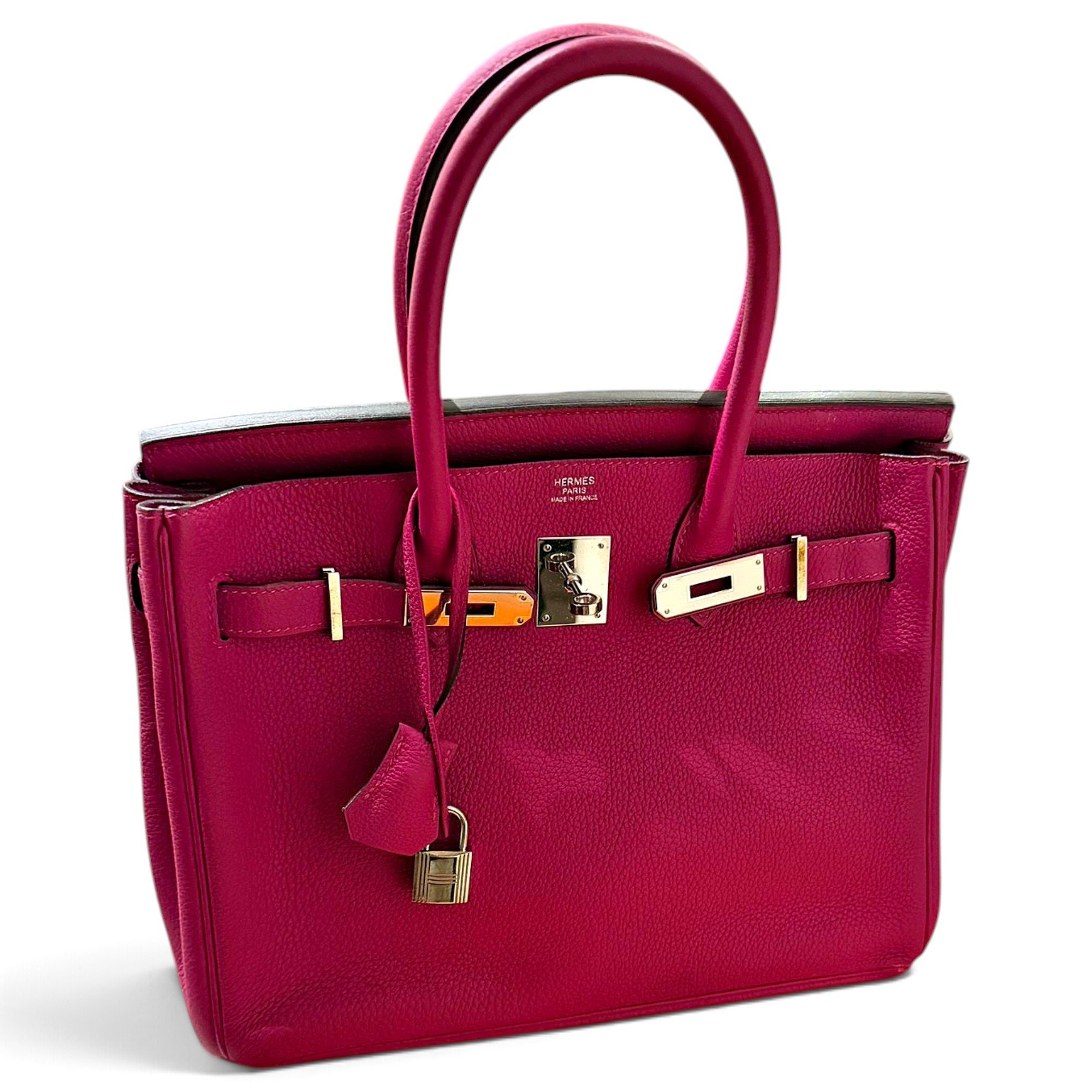 Birkin 30 leather handbag