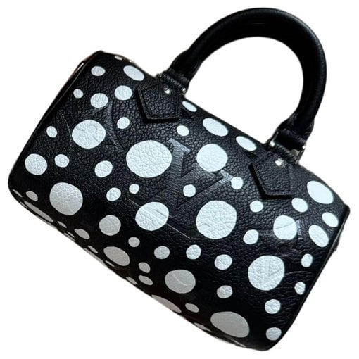 Nano Speedy / Mini HL leather handbag