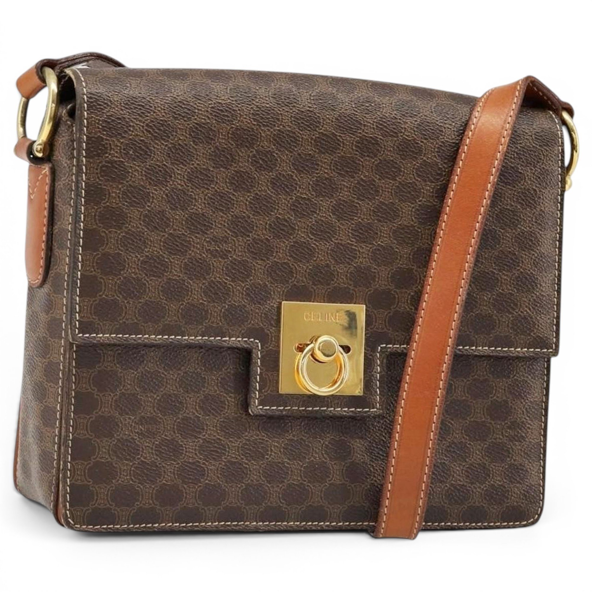 Leather handbag