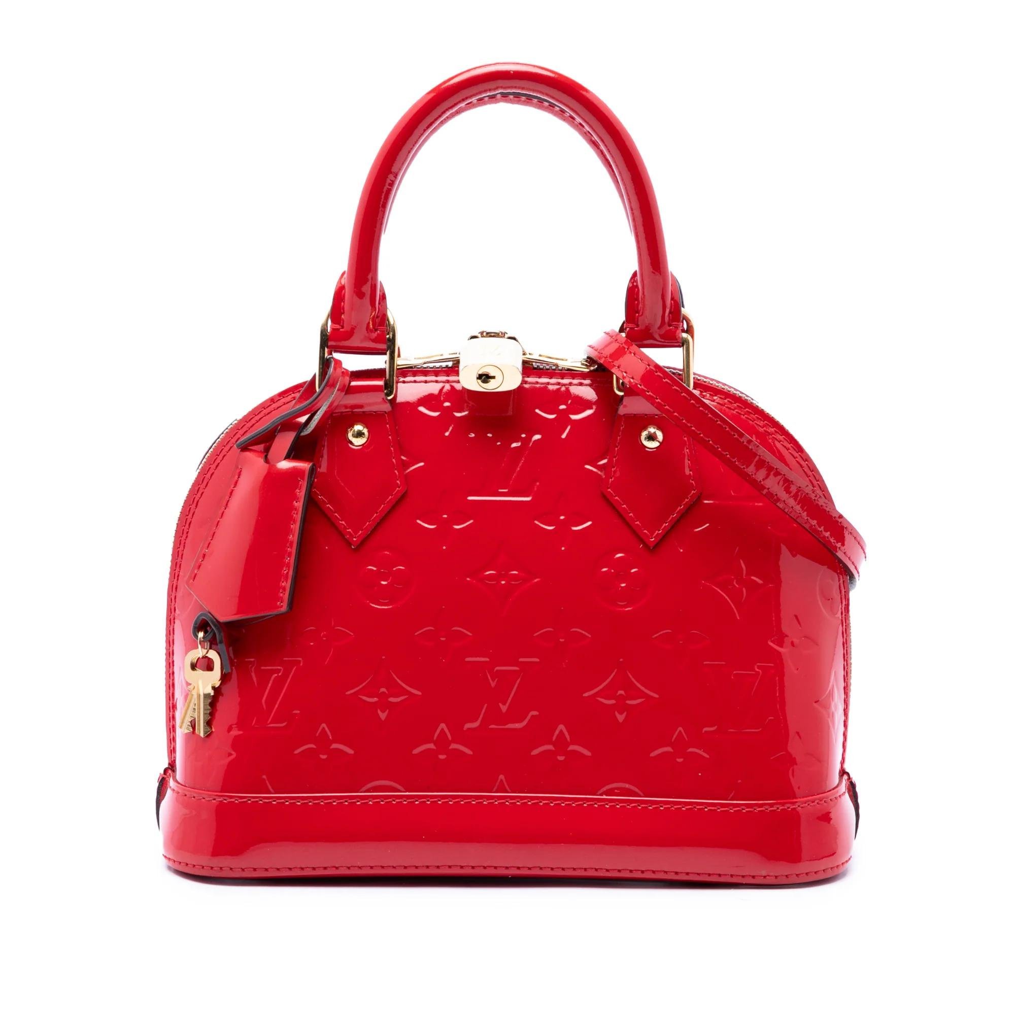 Alma leather handbag
