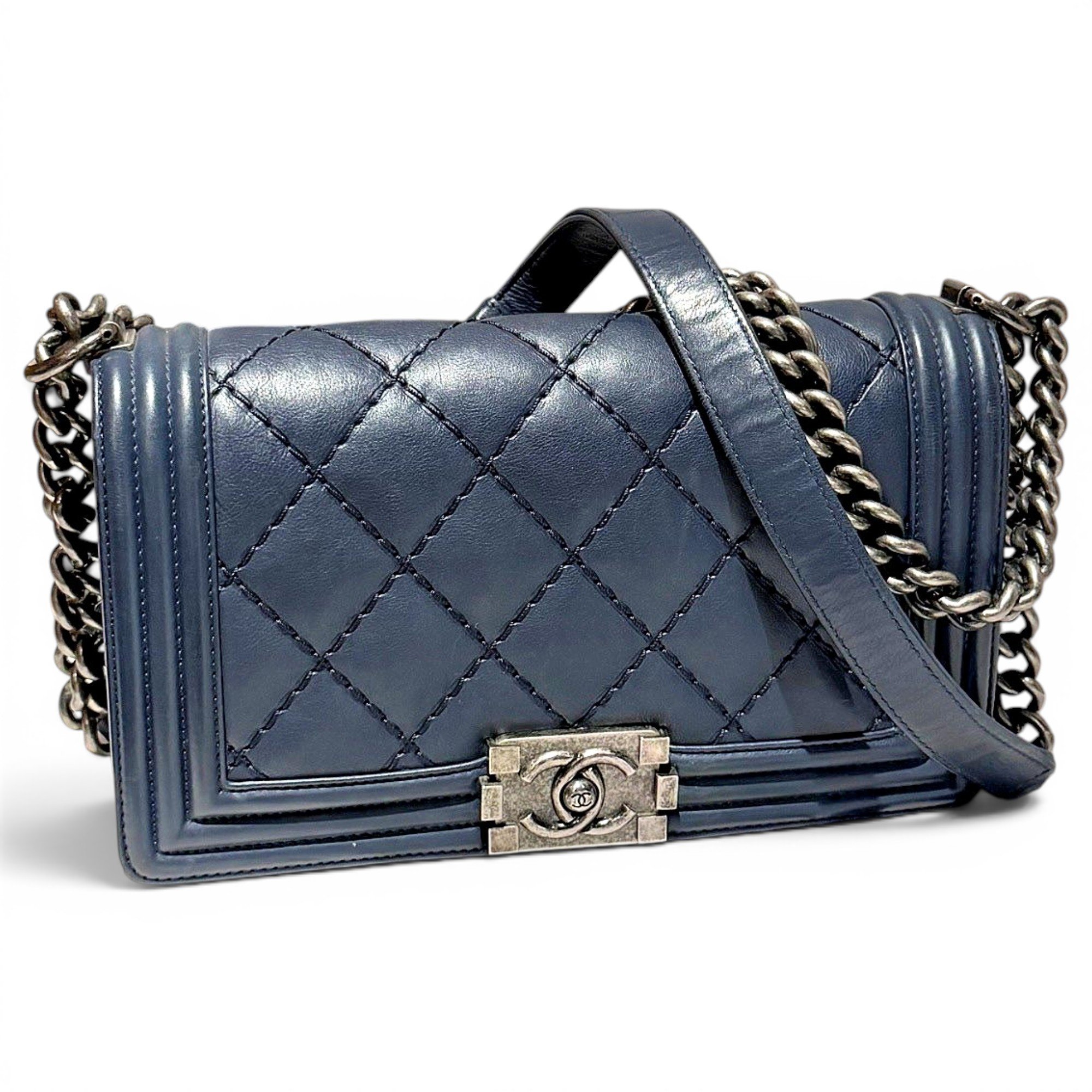 Boy leather handbag