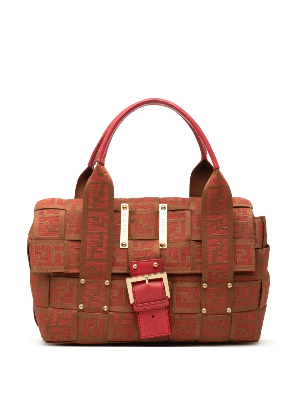 2000-2010 Zucca Canvas Crossword handbag