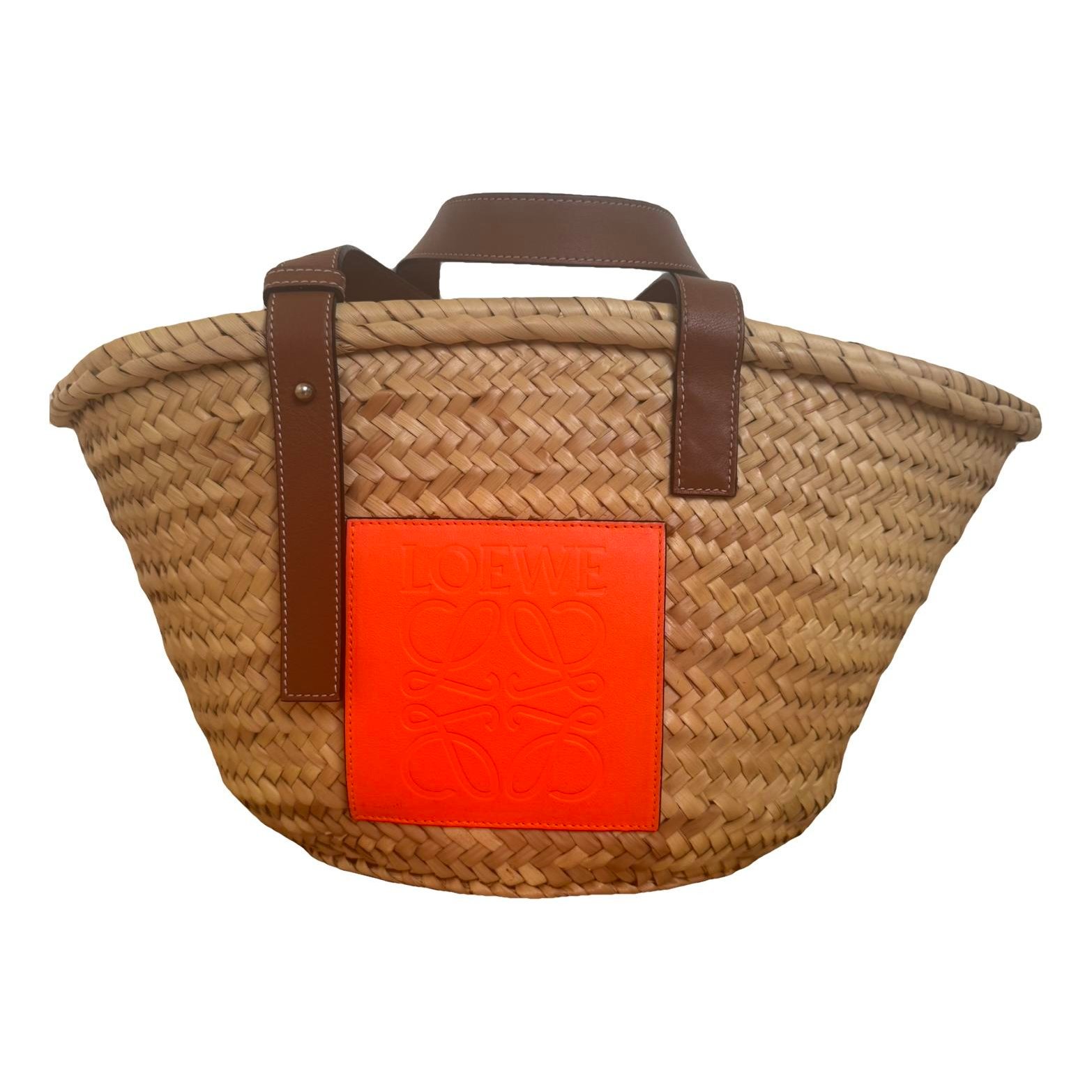 Basket Bag leather tote