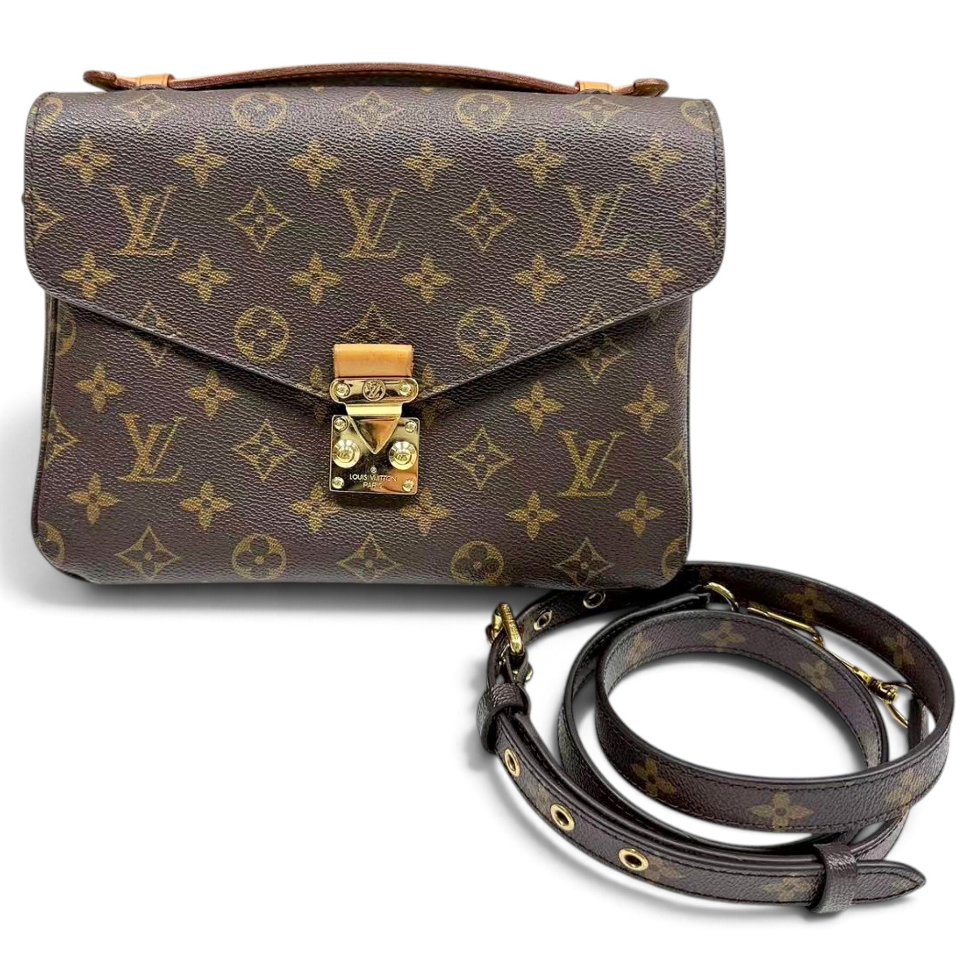 Metis leather crossbody bag