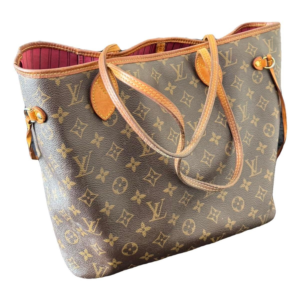 Neverfull leather tote