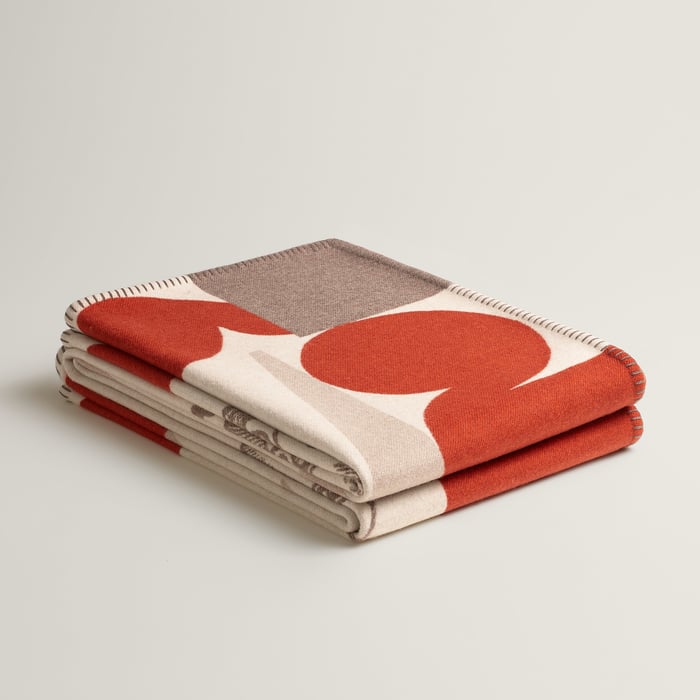 Rouge H Cheval Joker Blanket