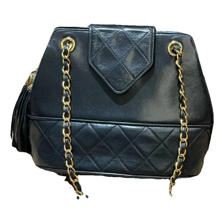 Leather handbag