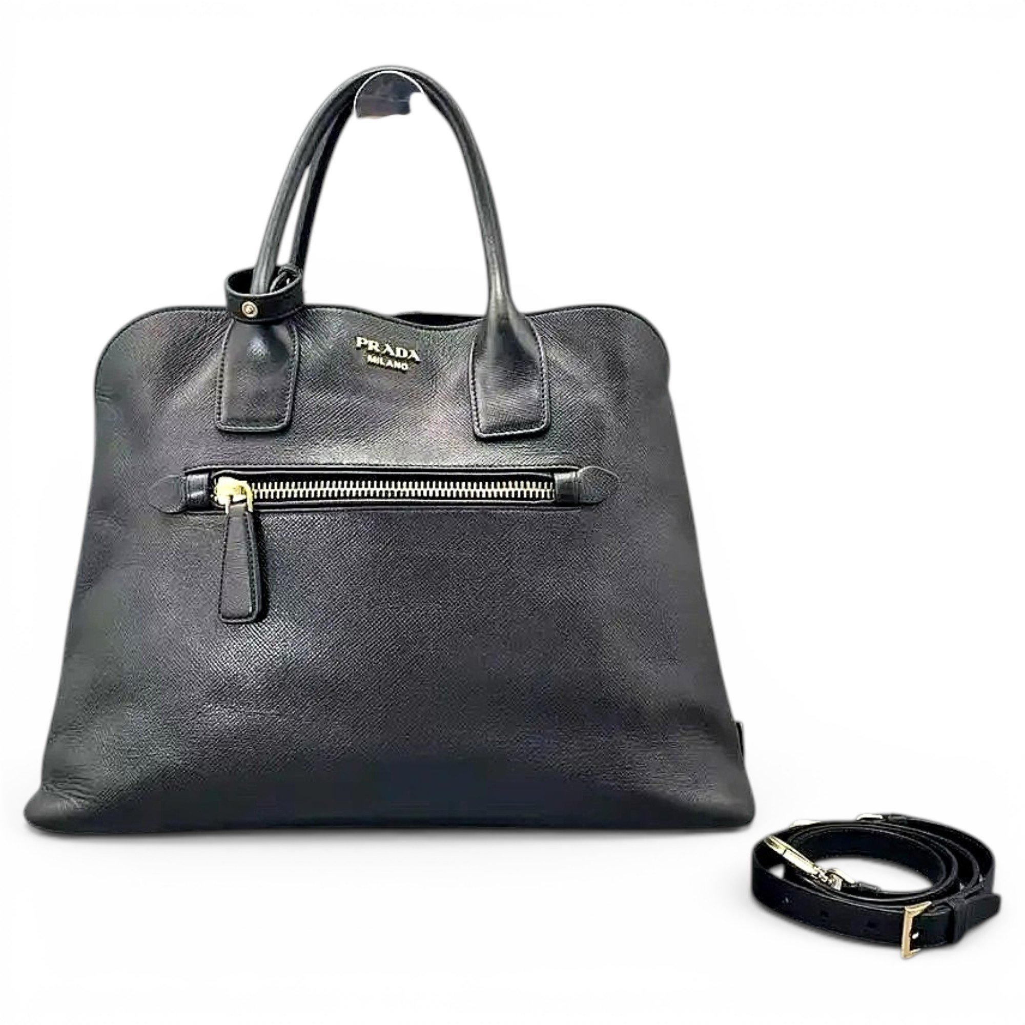 Leather crossbody bag