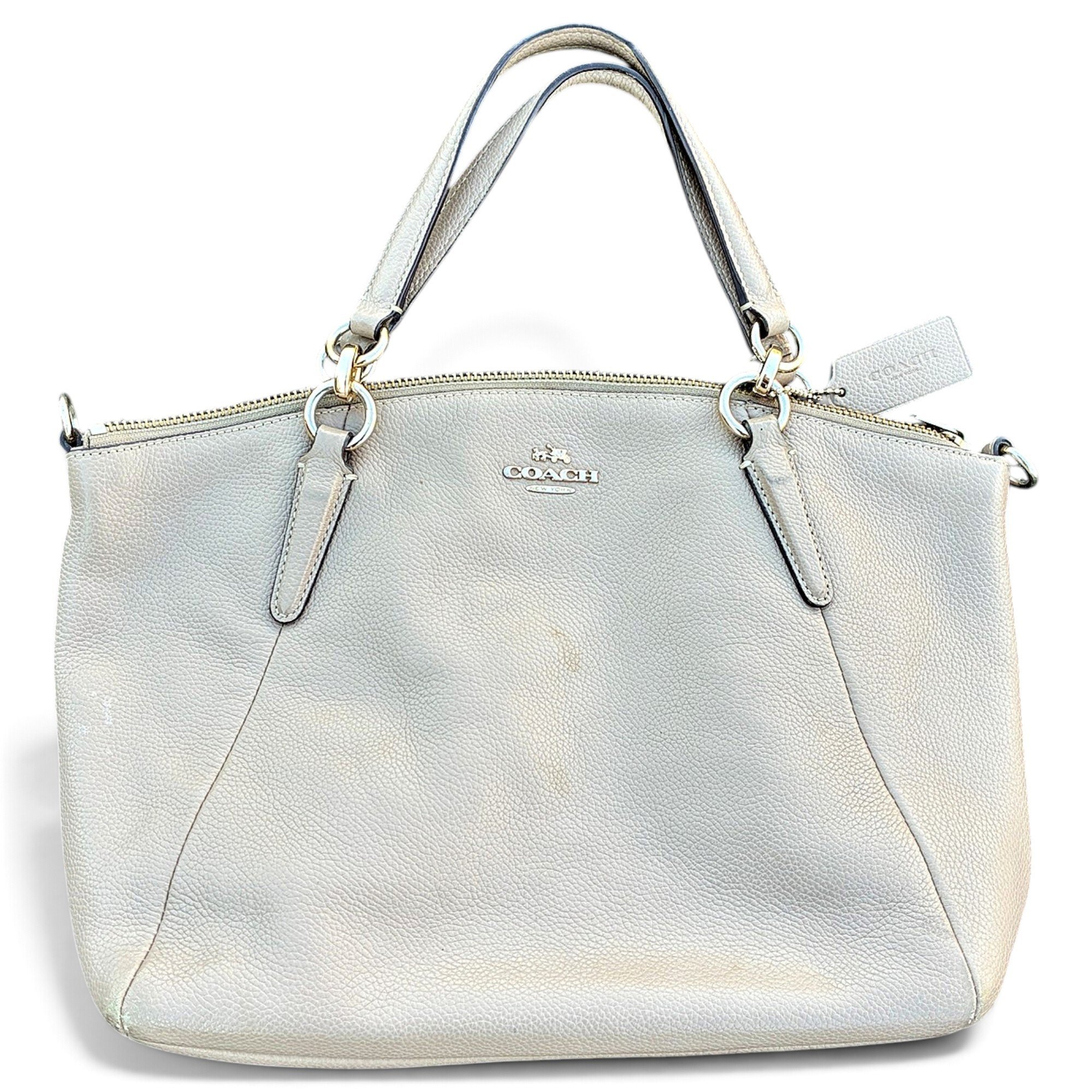 Leather handbag