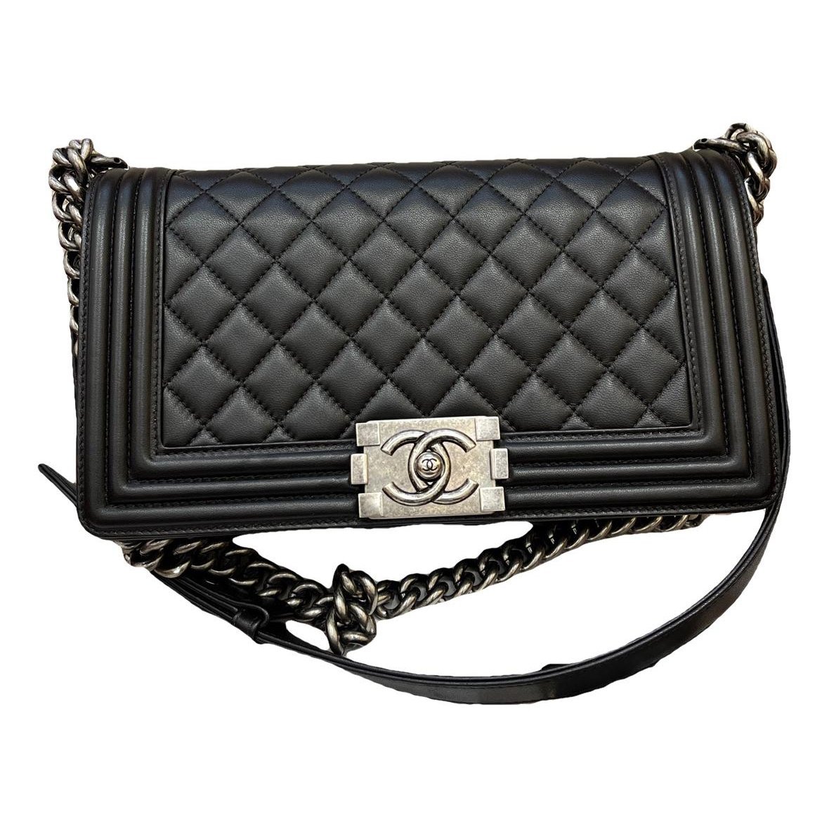 Boy leather crossbody bag