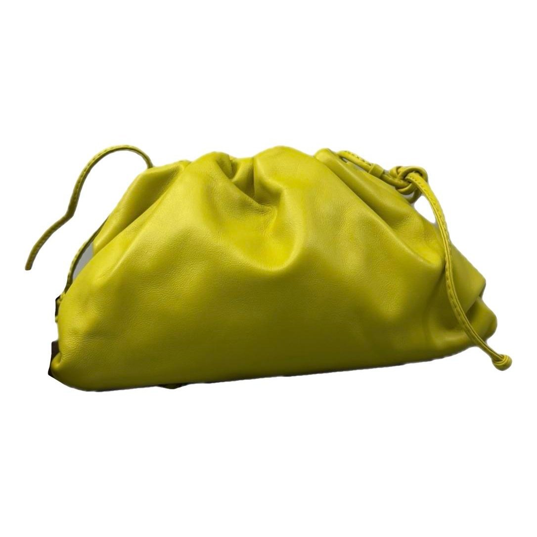 Pouch leather handbag