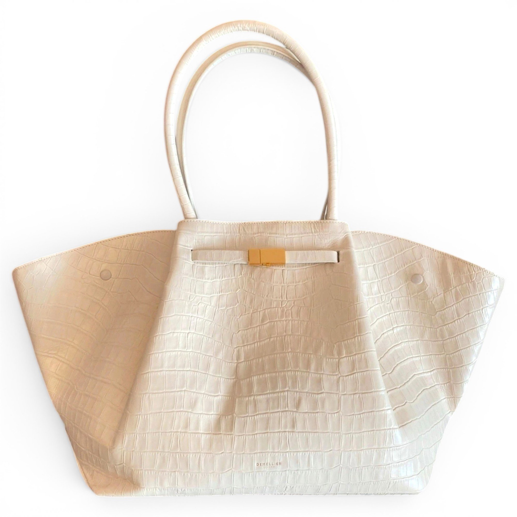 Leather tote
