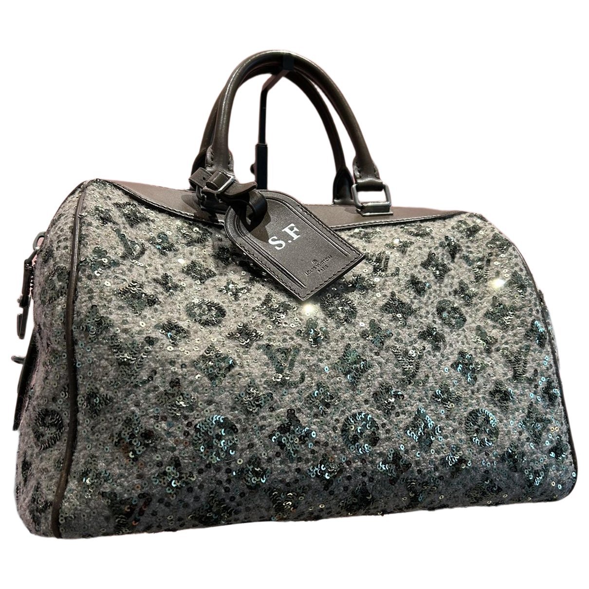 Speedy glitter handbag