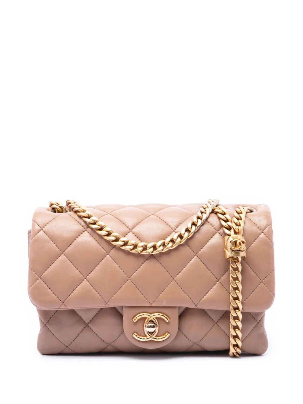 2021-2026 Small Quilted Lambskin Pillow Crush Flap crossbody bag