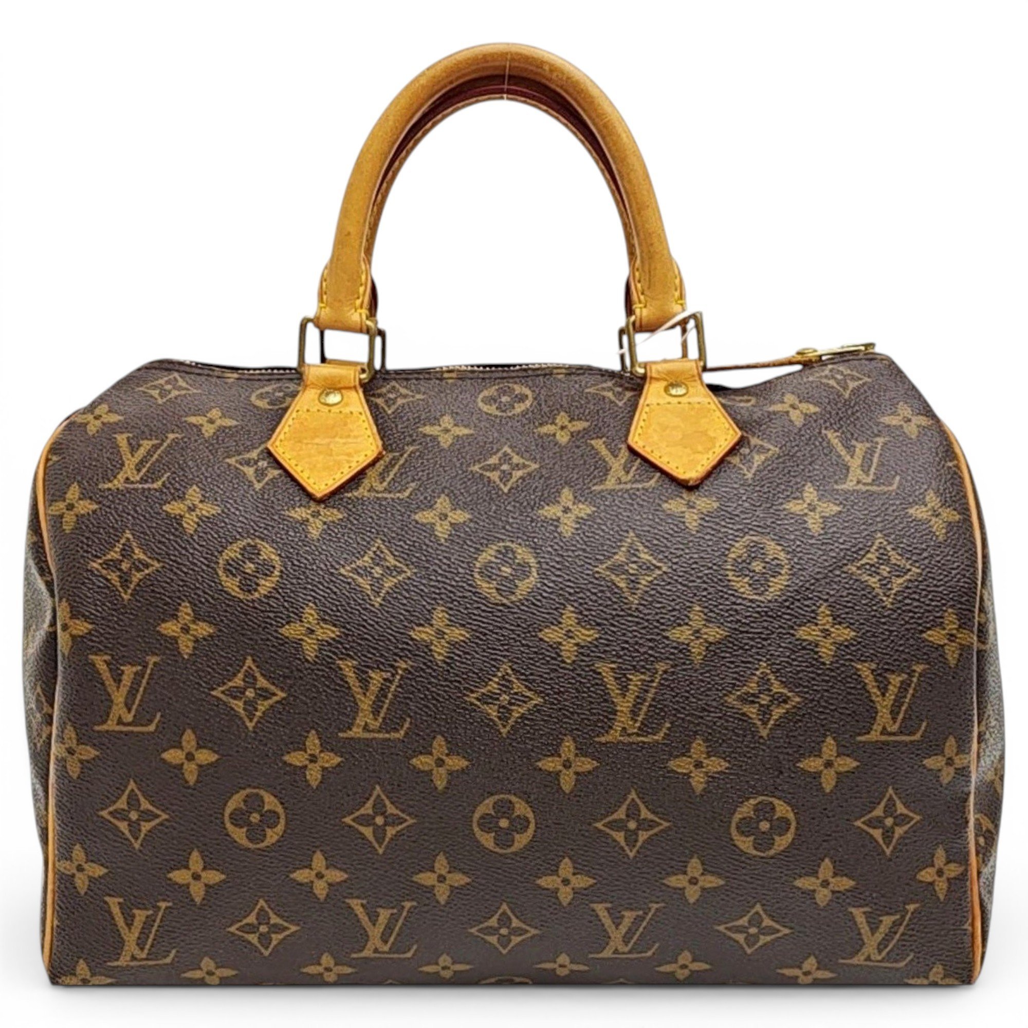 Louis Vuitton Nano Speedy / Mini HL leather handbag