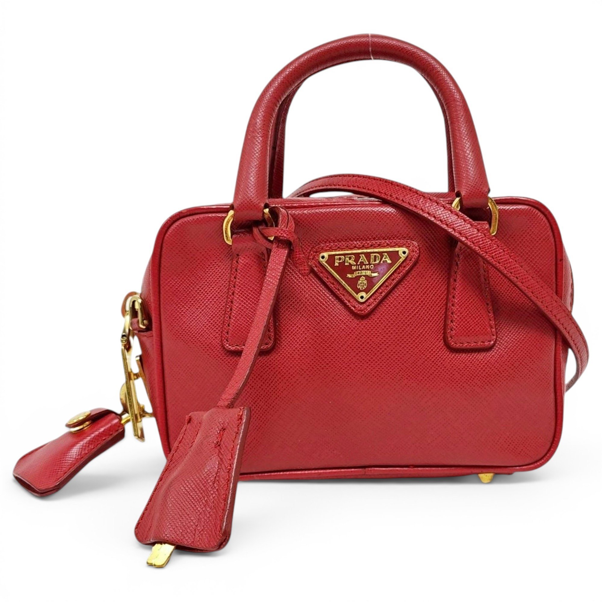 Leather handbag