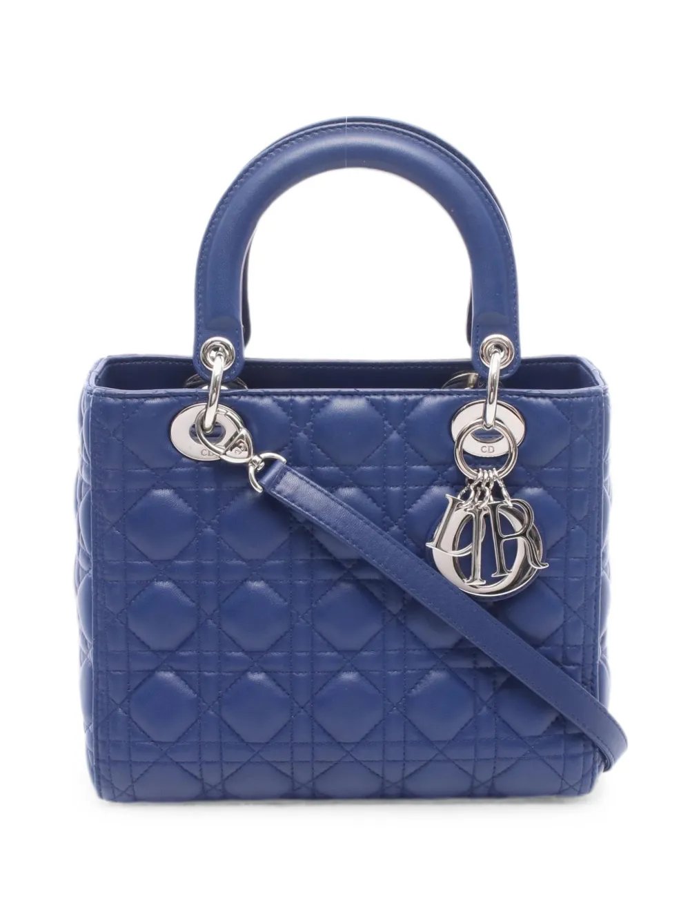 2000s Lady Dior Cannage tote bag