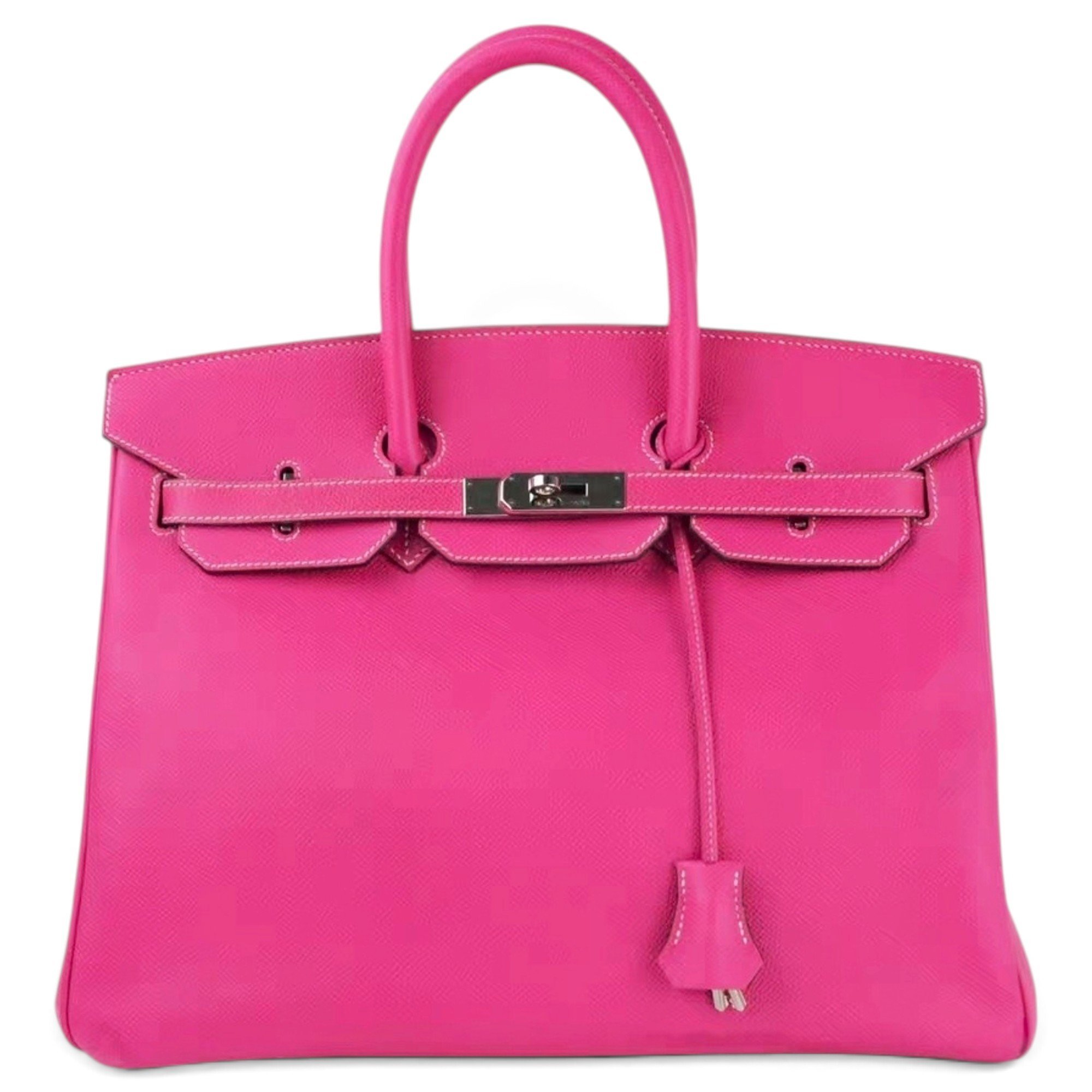 Birkin 35 leather handbag
