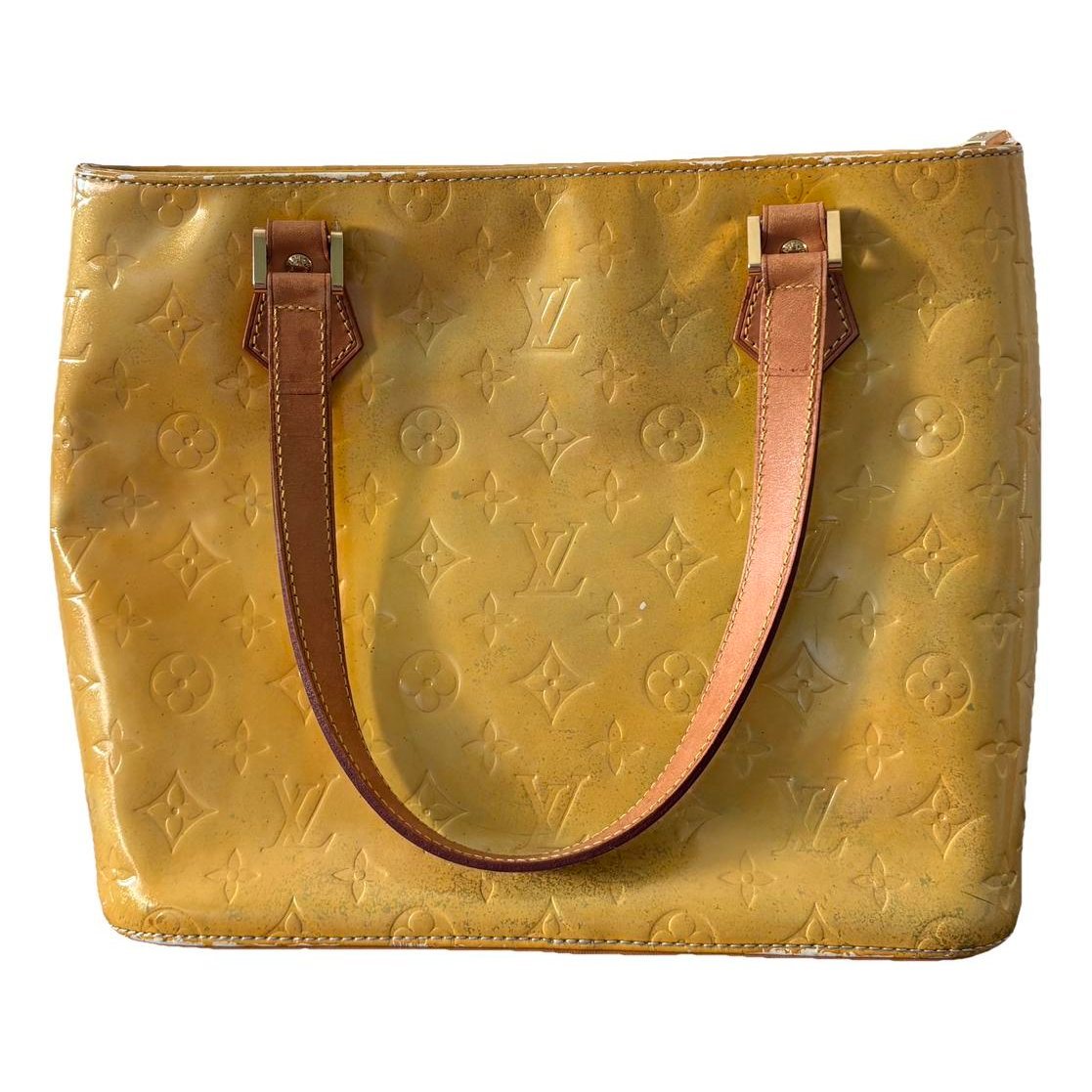Houston patent leather handbag