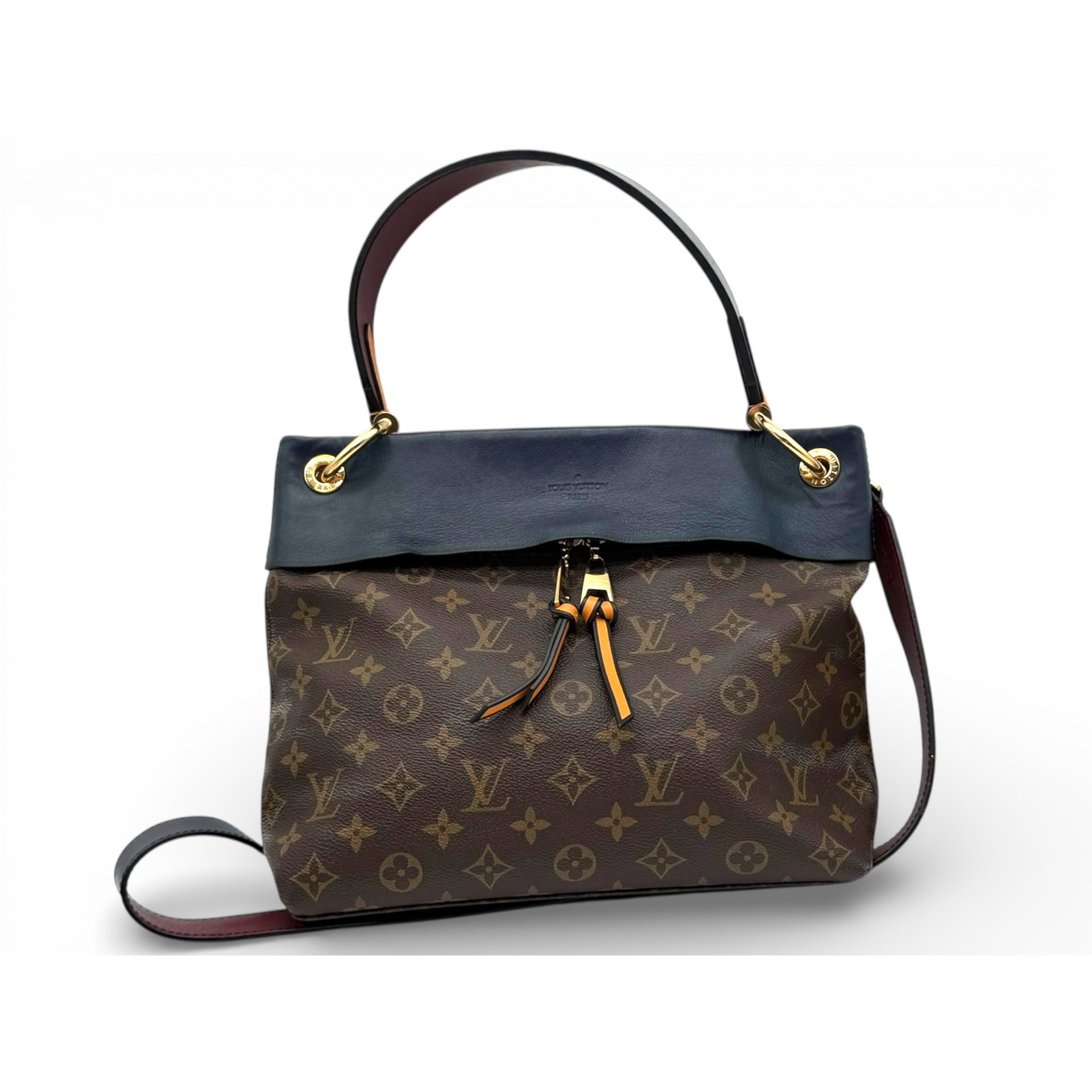 Tuileries leather crossbody bag