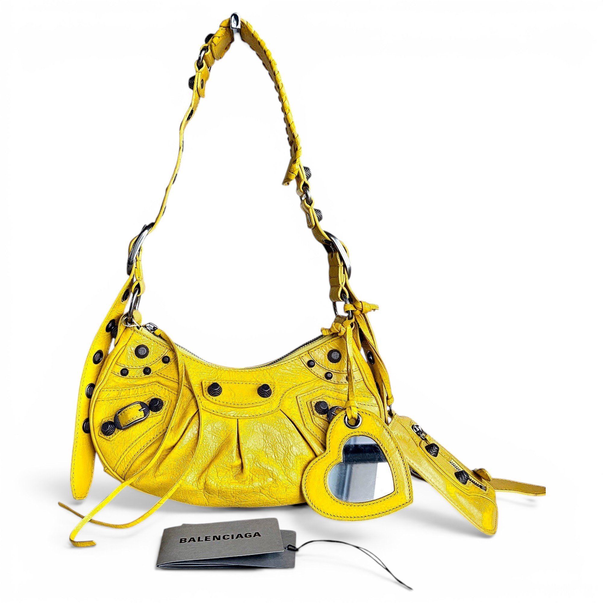 Le Cagole leather handbag