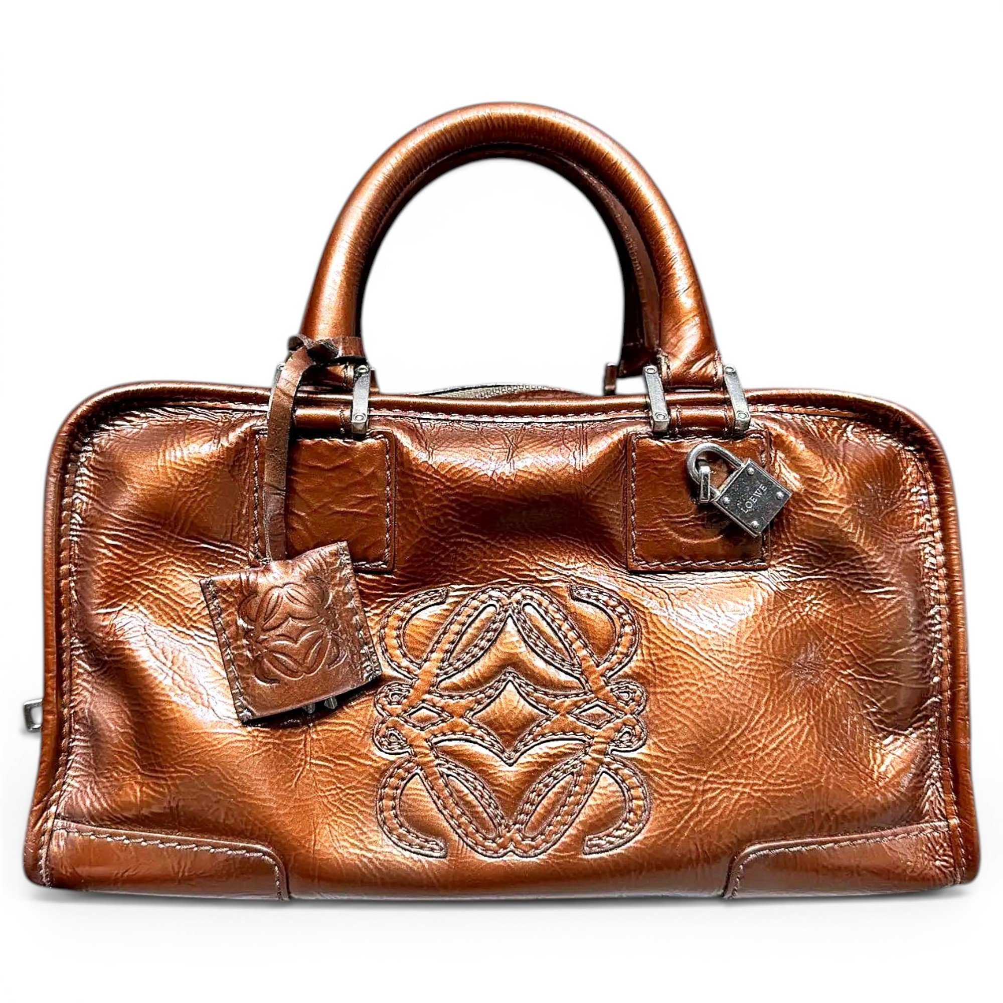Amazona leather handbag