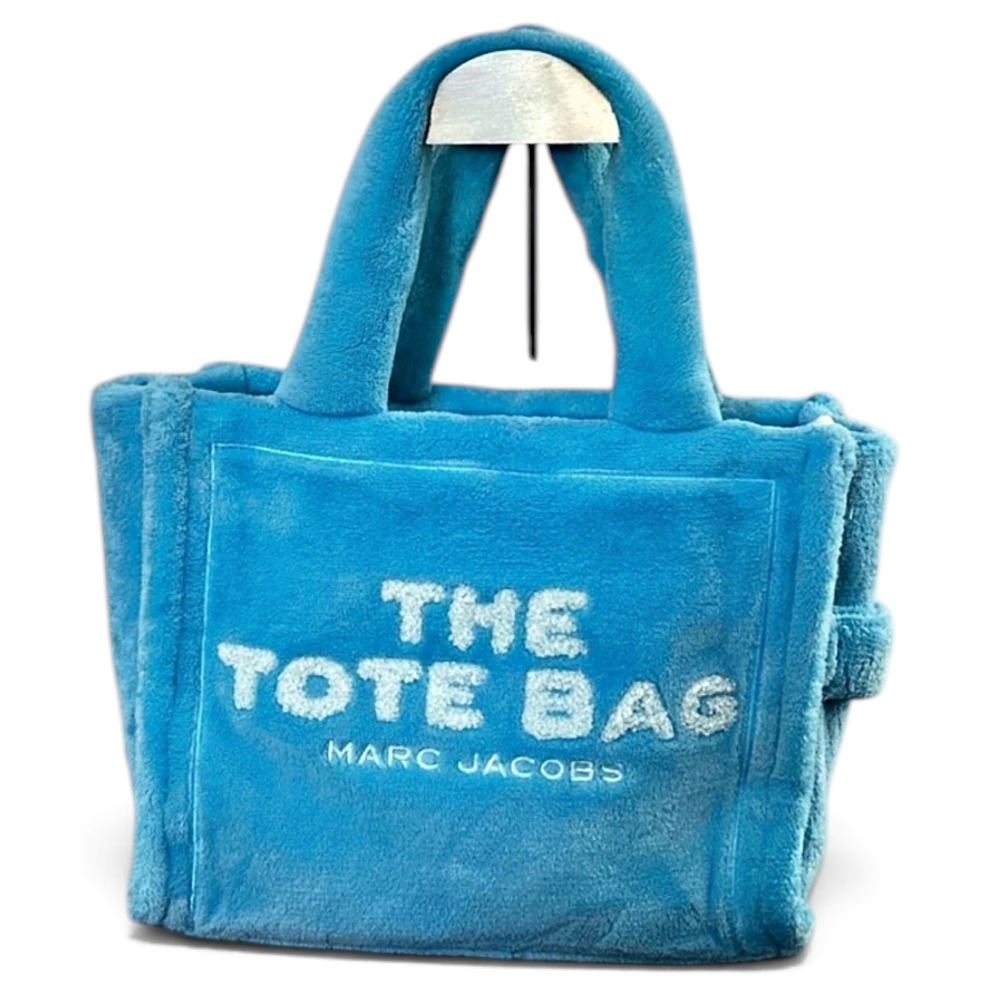 The Tag Tote faux fur tote