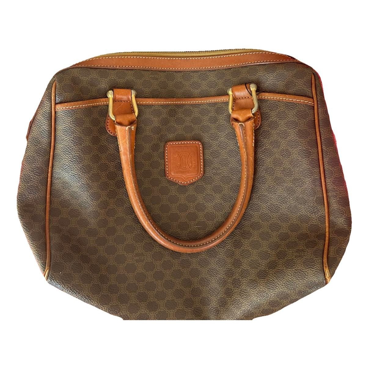 Leather tote