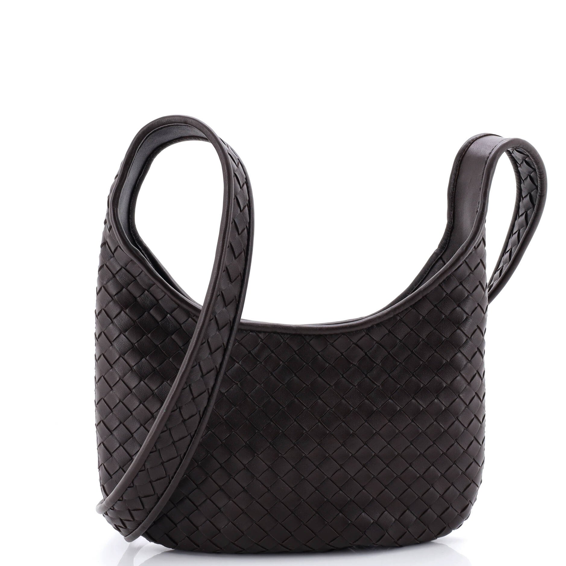 Bottega Veneta Veneto Crossbody Bag Intrecciato Nappa Small