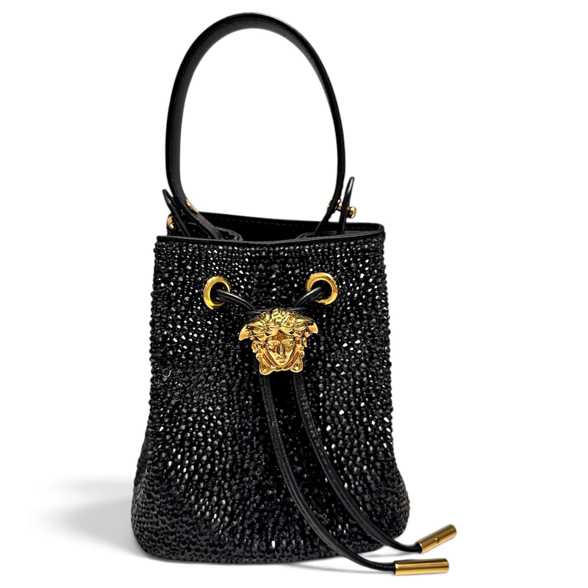 Versace La Medusa leather bag