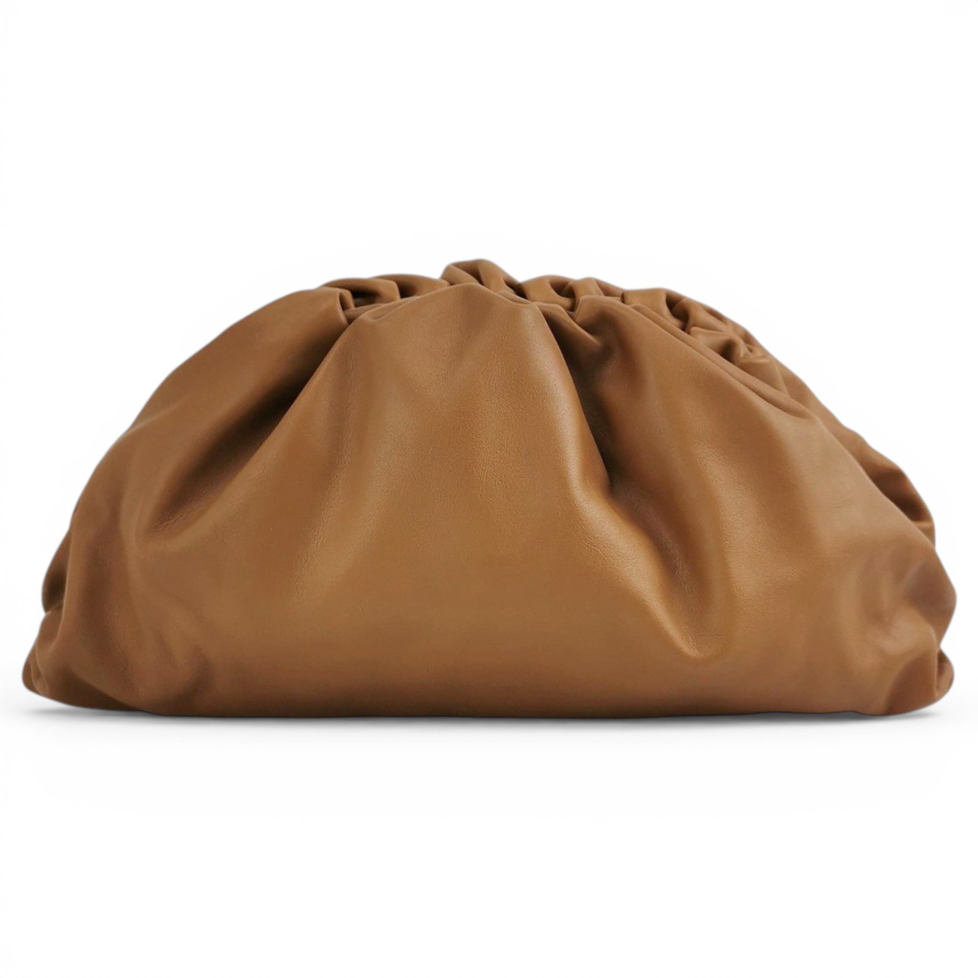 Pouch leather handbag