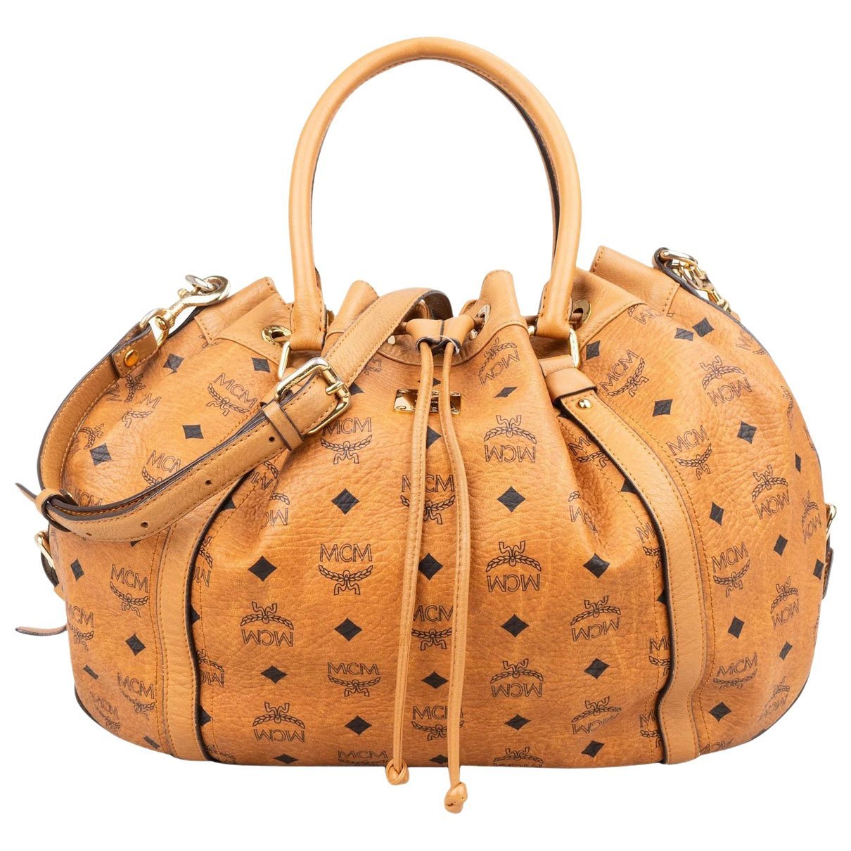 Boston leather handbag